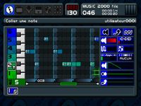 une photo d'Ã©cran de Music 2000 sur Sony Playstation